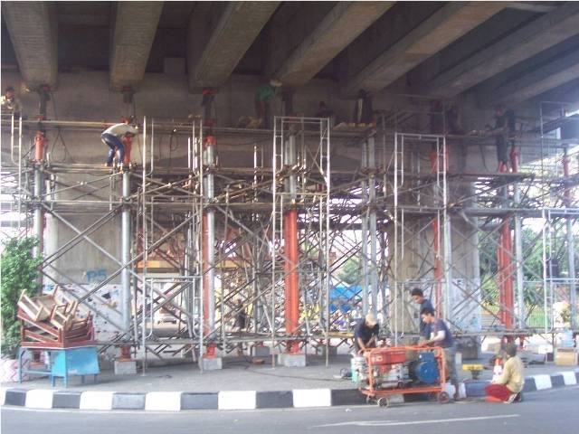Shoring di Pilar (khusus)